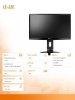 Monitor LE-22E CZARNY LED 250cd/m2 30 000 000:1 DP HDMI DVI VGA